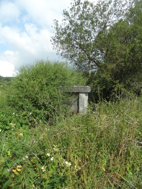 Le portique sur le ry d'Aisne