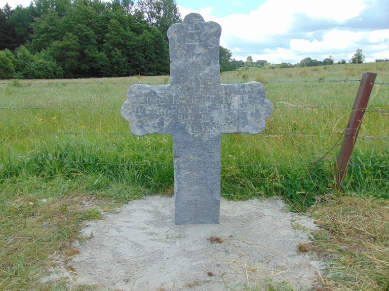 La croix d'occis Hubert Dardenne