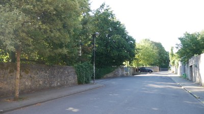 Mur de jardin clos