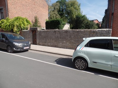 Mur de jardin clos