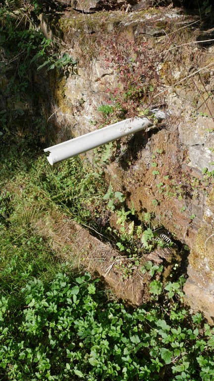Mur en pierres sèches