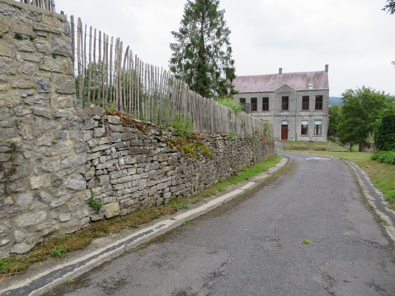 Mur en pierres sèches