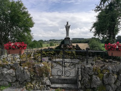 Reposoir de la Vierge au Sacré-Cœur