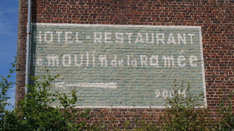 Publicité Le Moulin de la Ramée