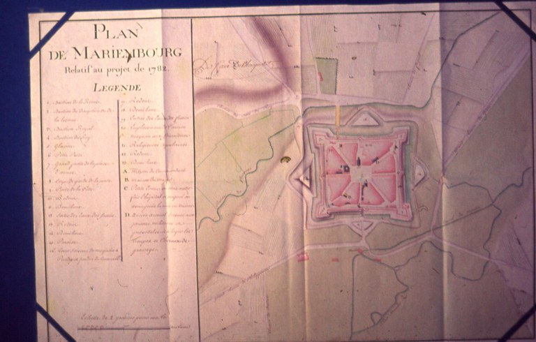 Plan Mariembourg 1782