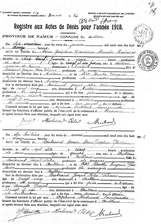 Actes 1 et 2