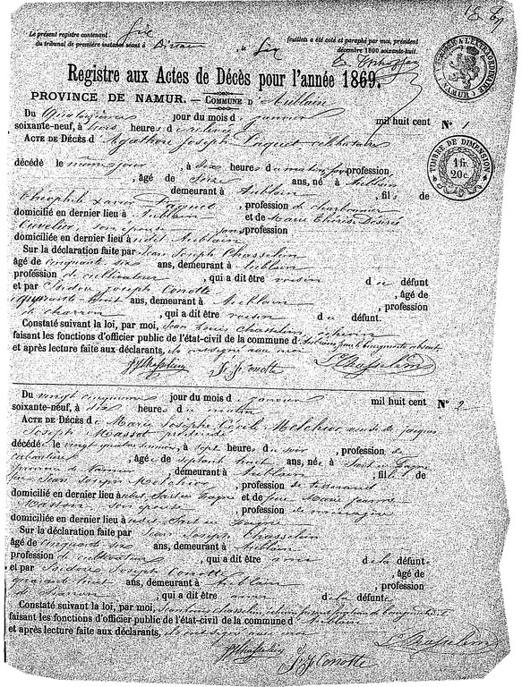 Actes 1 et 2