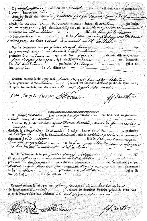 Actes 6 et 7