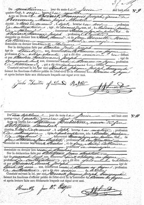 Actes 9 et 10