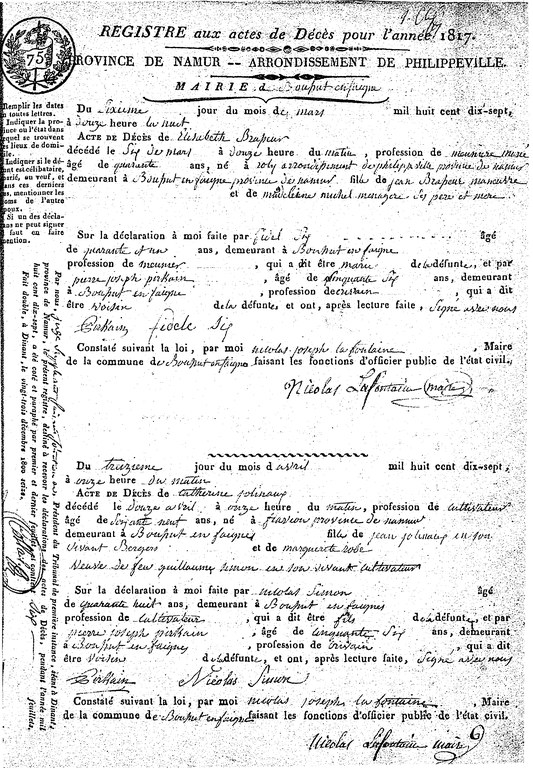 Actes 1 et 2