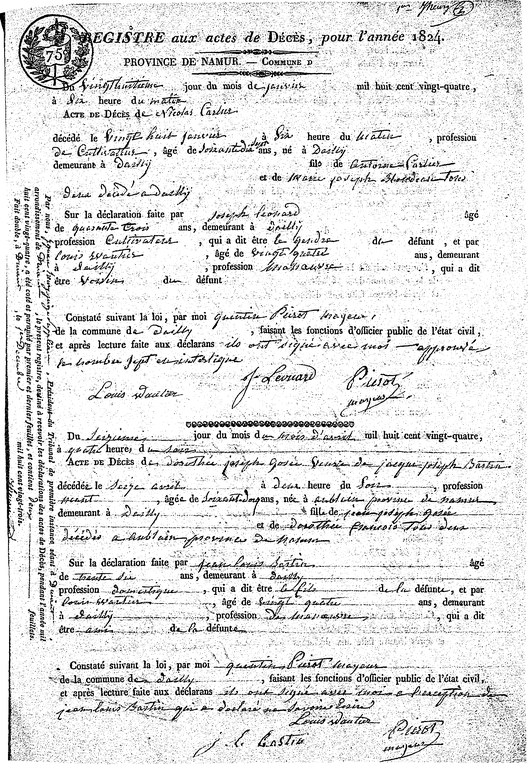 Actes 1 et 2