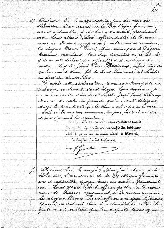 Actes 6 et 7