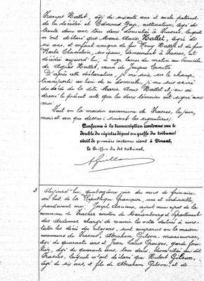 Actes 2 et 3