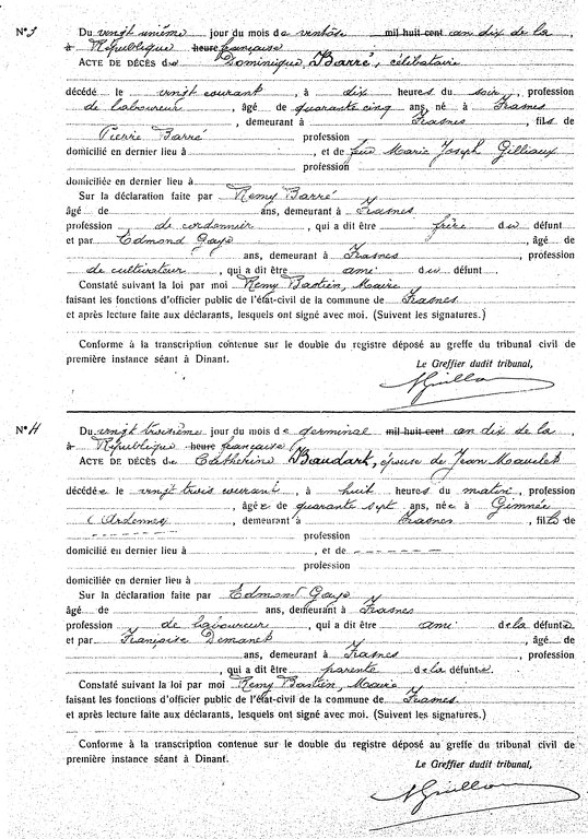 Actes 3 et 4
