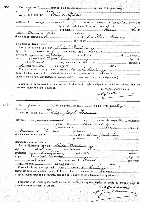 Actes 3 et 4