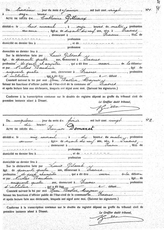 Actes 1 et 2