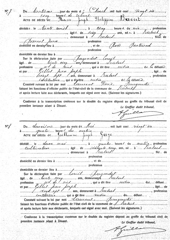 Actes 7 et 8