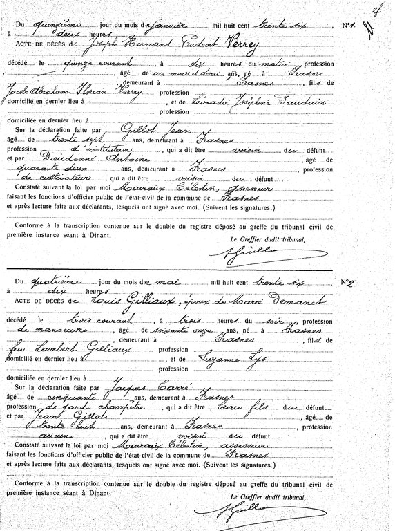 Actes 1 et 2