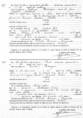 Actes 7 et 8