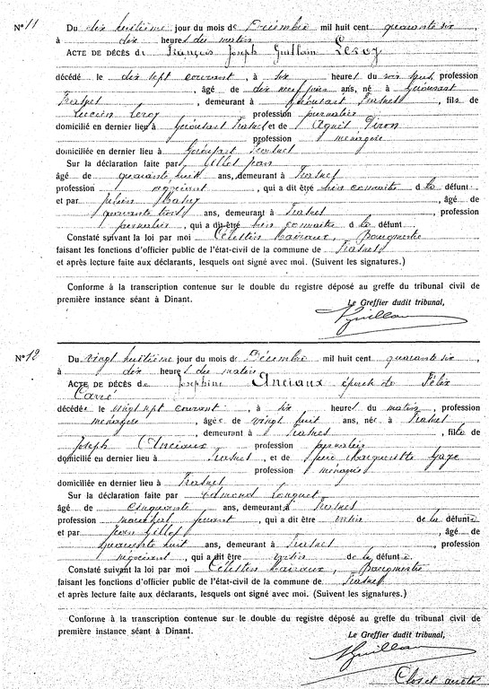 Actes 11 et 12