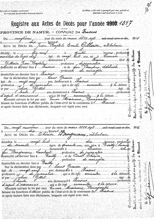 Actes 1 et 2