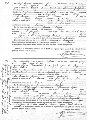 Actes 7 et 8