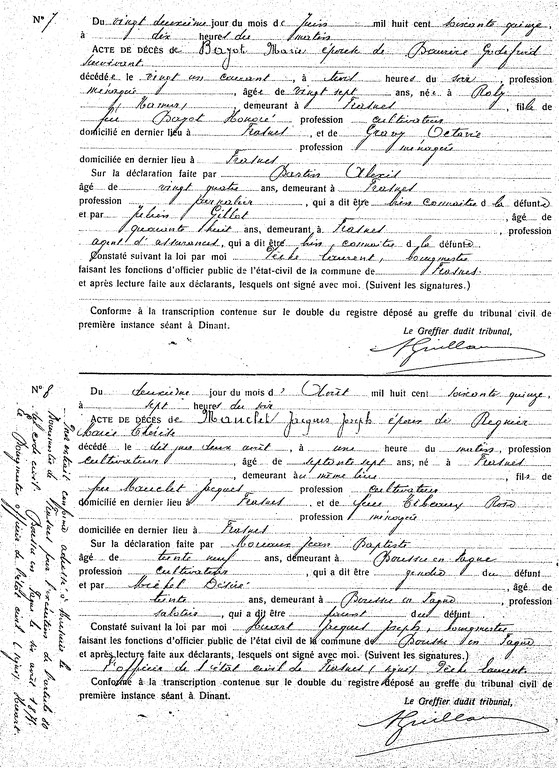 Actes 7 et 8