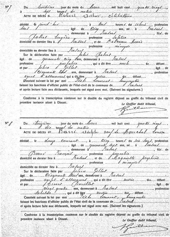 Actes 7 et 8