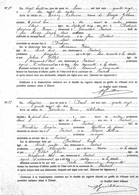 Actes 11 et 12