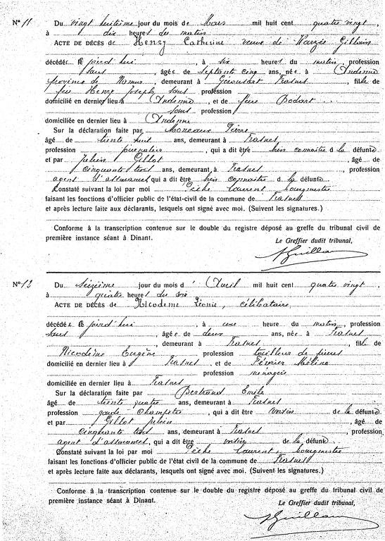 Actes 11 et 12