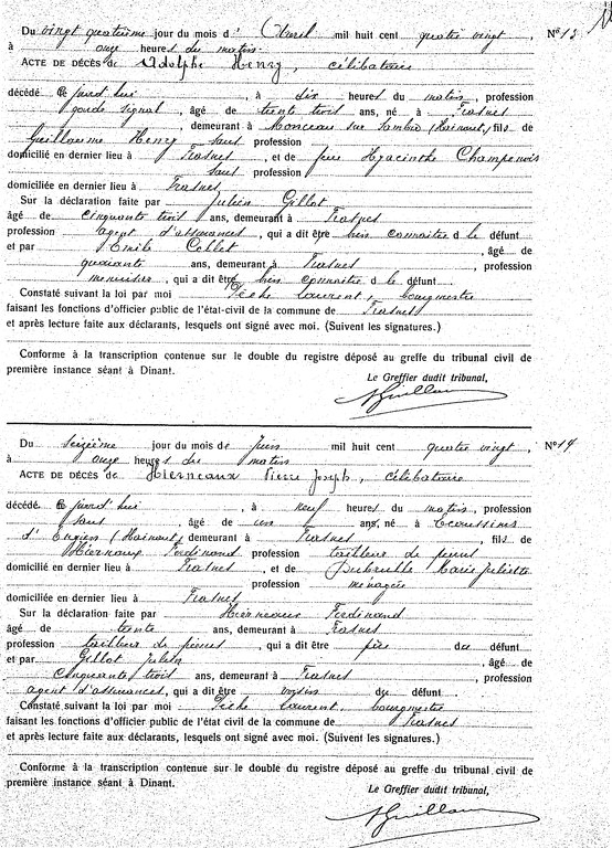 Actes 13 et 14