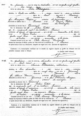 Actes 11 et 12