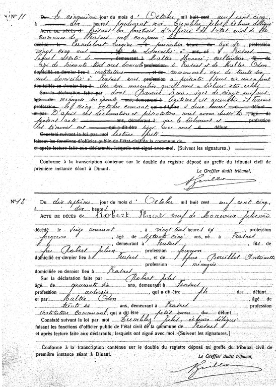 Actes 11 et 12