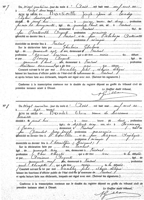 Actes 7 et 8