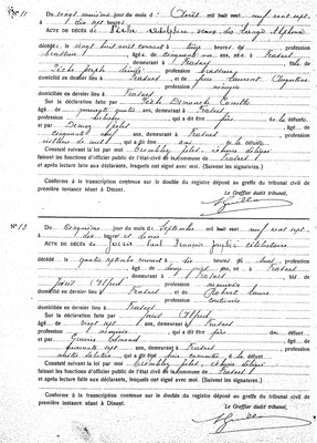 Actes 11 et 12