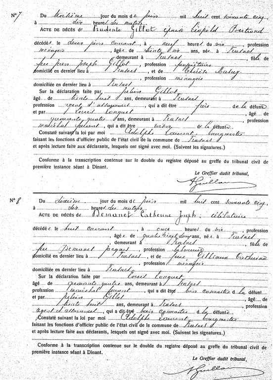Actes 7 et 8
