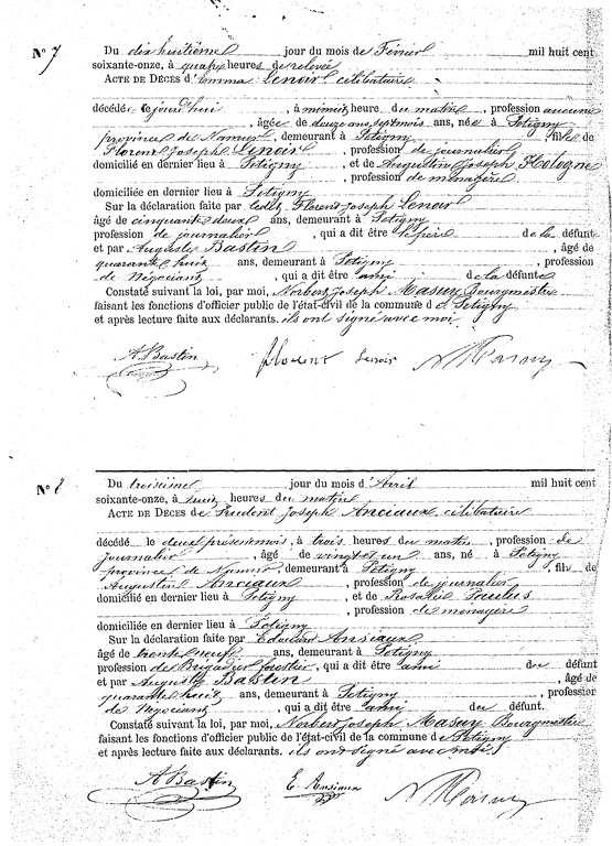 Actes 7 et 8