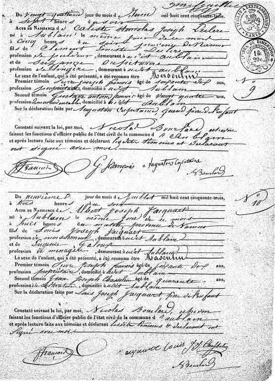 Actes 9 et 10