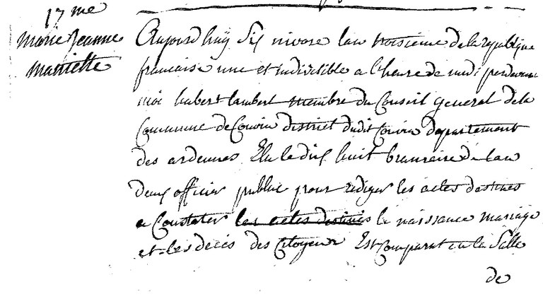 MANIETTE Marie Jeanne