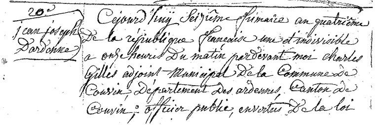 DARDENNE Jean Joseph