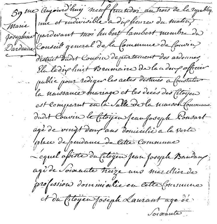 DARDENNE Marie Josephine