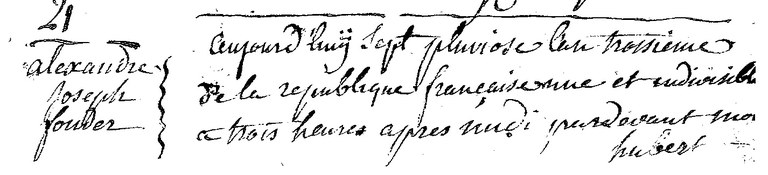FONDER Alexandre Joseph