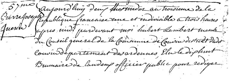 GUERIN Pierre Joseph