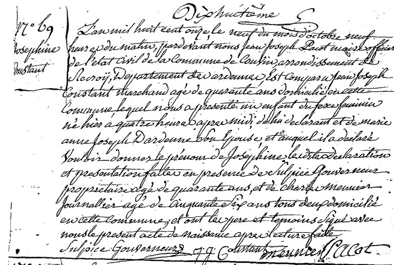 CONSTANT Joséphine