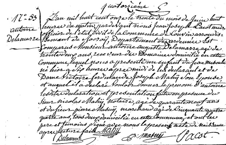 DELAMARRE	Antoine