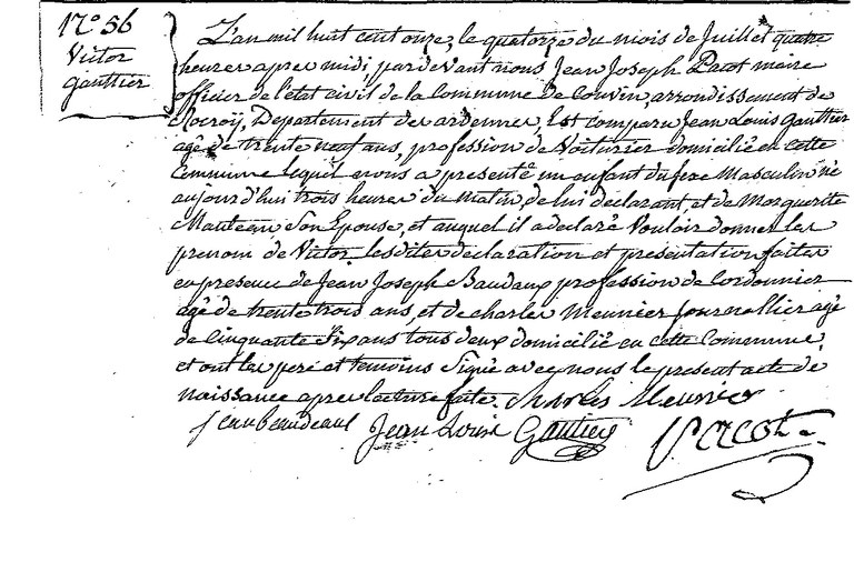 GAUTTIER Victor
