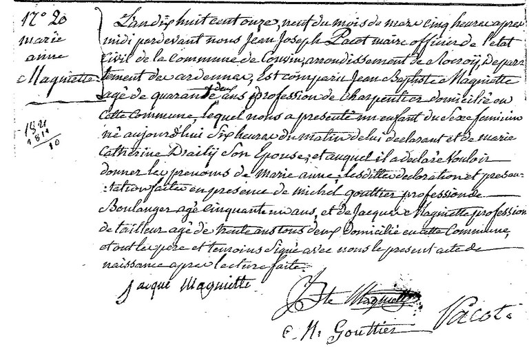 MAGNIETTE Marie Anne