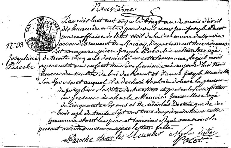 PAROCHE Joséphine