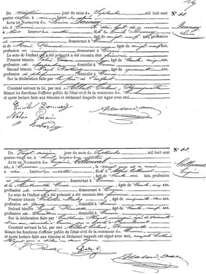Actes 41 et 42