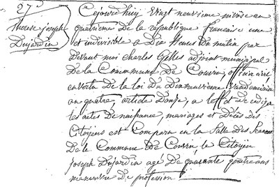 DUJARDIN Therese Joseph